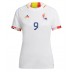 Belgio Romelu Lukaku #9 Seconda Maglia Femmina Mondiali 2022 Manica Corta